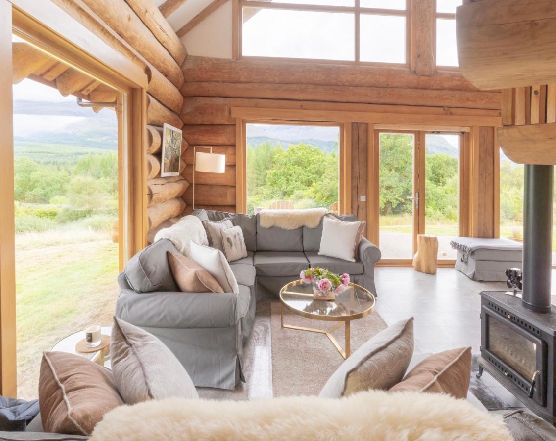 Wild Nurture Eco Luxury Offgrid Log Cabin Fort William Exteriér fotografie